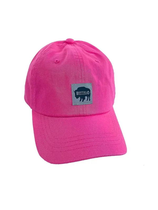 Buffalo Outdoors Hats^® Workwear Women's Canvas Work Cap- Hot Pink
