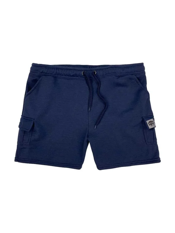 Buffalo Outdoors Bottoms^® Workwear Women's Four-Pocket Sweat Short-Navy Blue