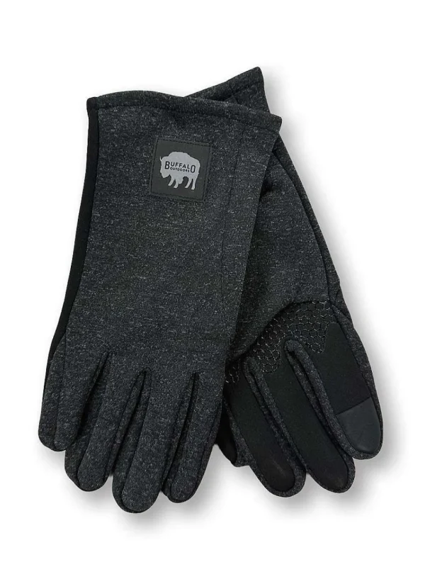 Buffalo Outdoors Gloves^® Workwear Women's Tech Glove-Black