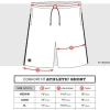 Buffalo Outdoors Men's Shorts^® Workwear Men's Comfort Fit Athletic Short-Navy Marl