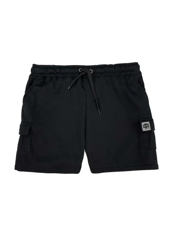 Buffalo Outdoors Bottoms^® Workwear Women's Four-Pocket Sweat Short-Black