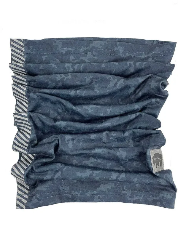 Buffalo Outdoors Face Covers^® Workwear Neck/Face Gaiter-Black/Camo