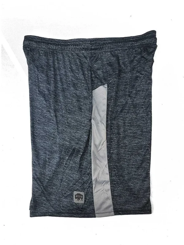 Buffalo Outdoors Men's Shorts^® Workwear Men's Comfort Fit Athletic Short-Black Marl
