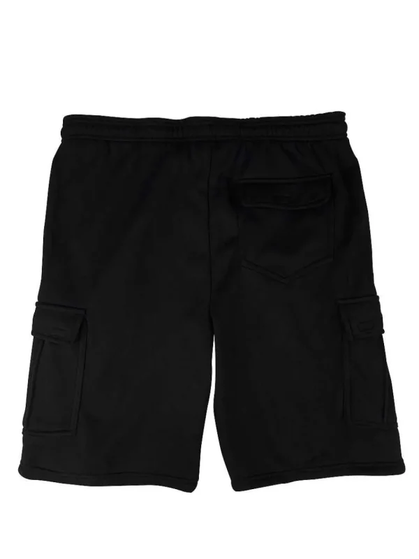 Buffalo Outdoors Men's Shorts^® Workwear Fleece Lined All-Season Shorts-Black