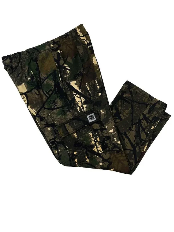 Buffalo Outdoors Pants^® Workwear Fleece Camo Cargo Pants