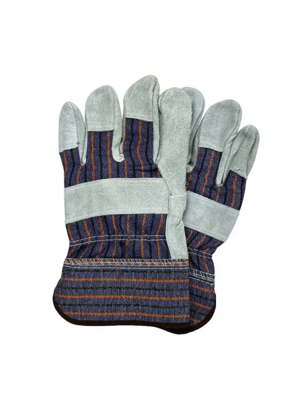 Buffalo Outdoors Gloves^® Workwear Heavy Duty All-Season Leather Palm Work Glove 3-Pack