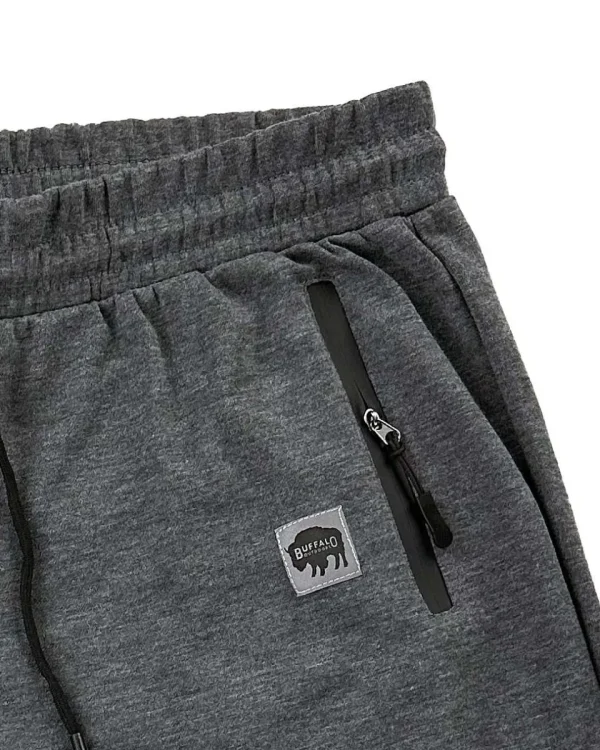 Buffalo Outdoors Men's Shorts^® Workwear Men's Comfort Fit Tech Short-Charcoal Grey