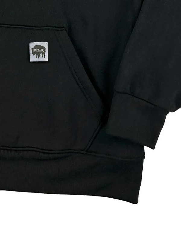 Buffalo Outdoors Hoodies & Sweatshirts For Men^® Workwear American Flag Hooded Sweatshirt-Black/Camo