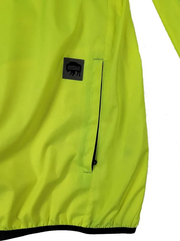 Buffalo Outdoors Men's Jackets^® Workwear Men's Reflective Windbreaker-Hi Vis Yellow