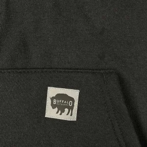 Buffalo Outdoors Hoodies & Sweatshirts For Men^® Workwear Men's Blackout Edition American Flag Hooded Sweatshirt