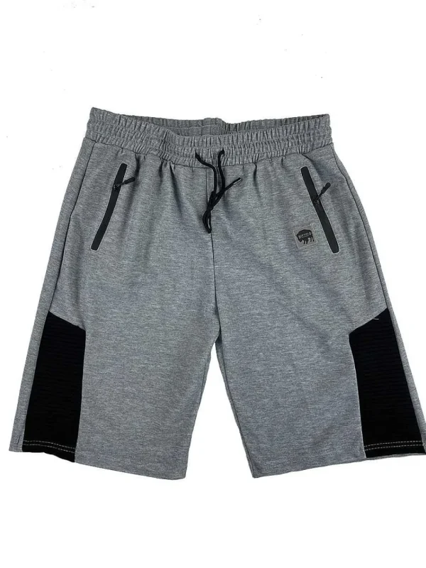 Buffalo Outdoors Men's Shorts^® Workwear Men's Comfort Fit Tech Short-Heather Grey