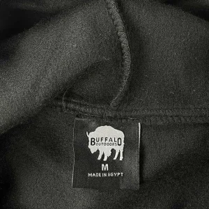 Buffalo Outdoors Hoodies & Sweatshirts For Men^® Workwear Men's Blackout Edition American Flag Hooded Sweatshirt
