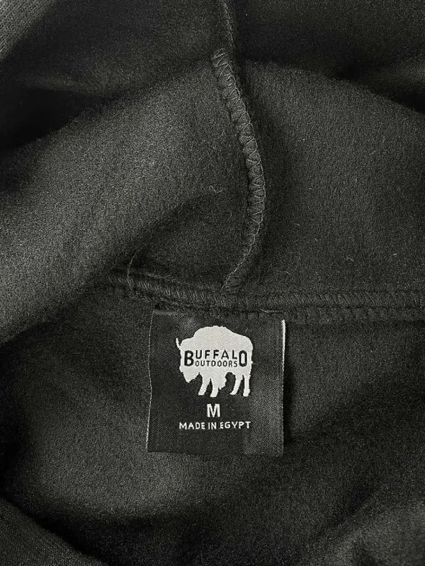 Buffalo Outdoors Hoodies & Sweatshirts For Men^® Workwear Men's Blackout Edition American Flag Hooded Sweatshirt