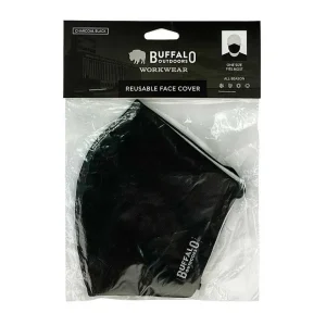 Buffalo Outdoors Face Covers^® Workwear Washable Face Cover 3-Pack-Black
