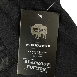 Buffalo Outdoors Hoodies & Sweatshirts For Men^® Workwear Men's Blackout Edition Usa Patch Hooded Sweatshirt